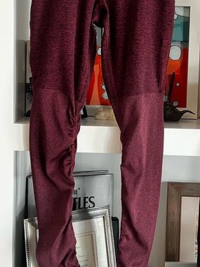 ALO Yoga Maroon Track Joggers